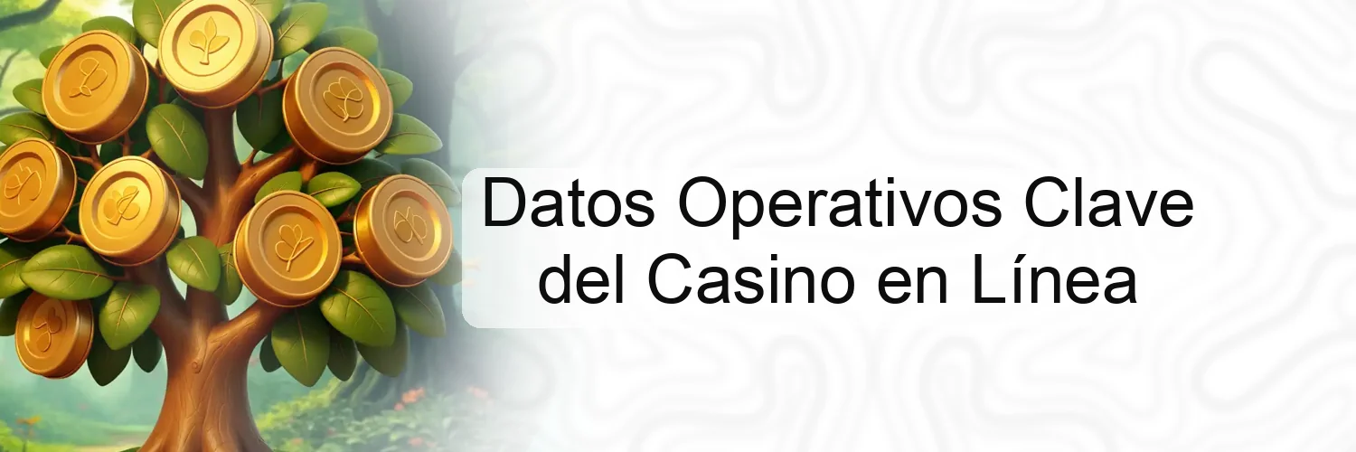 Datos Operativos Clave del Casino en Línea